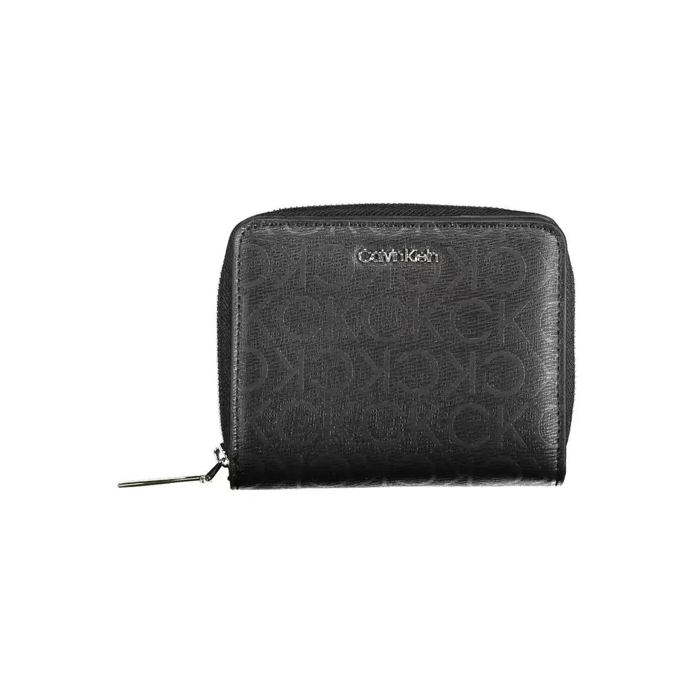 Calvin Klein Black Polyester Women Wallet Calvin Klein