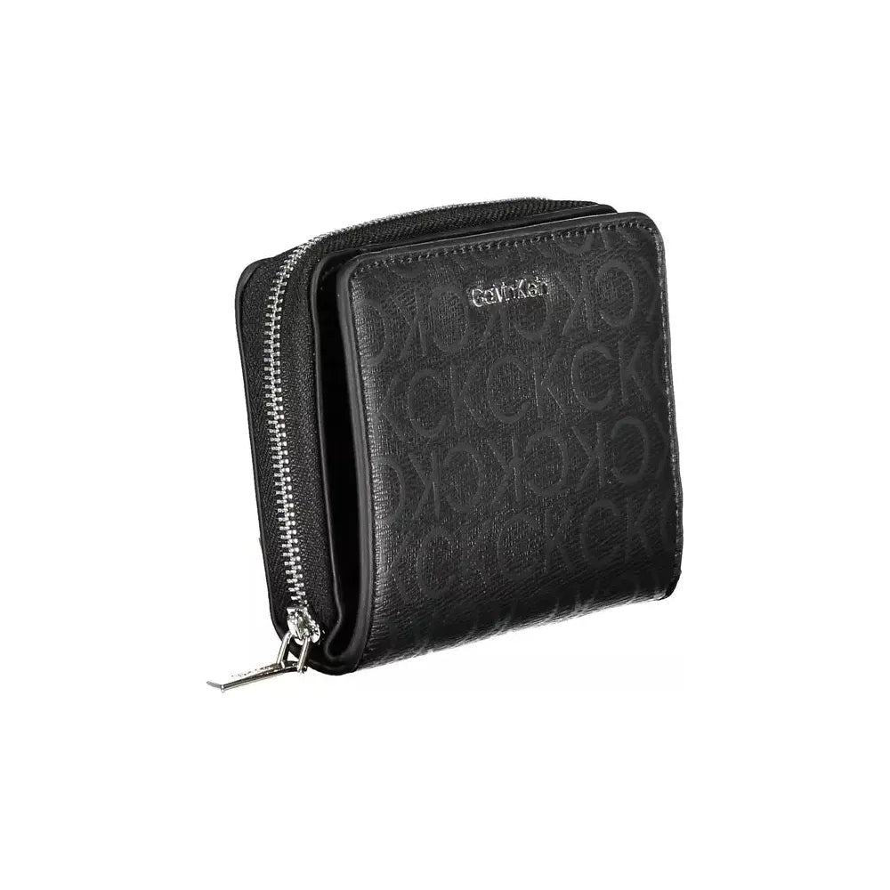 Calvin Klein Black Polyester Women Wallet Calvin Klein