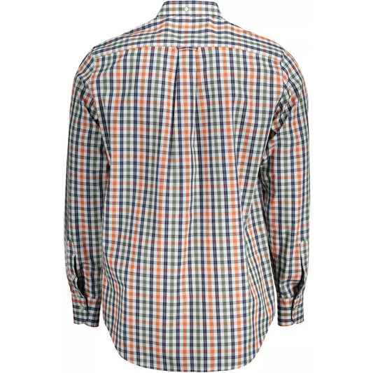 Gant Green Cotton Men Shirt Gant