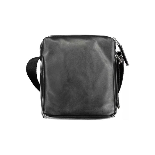 Calvin Klein Black Polyester Men Shoulder Bag Calvin Klein