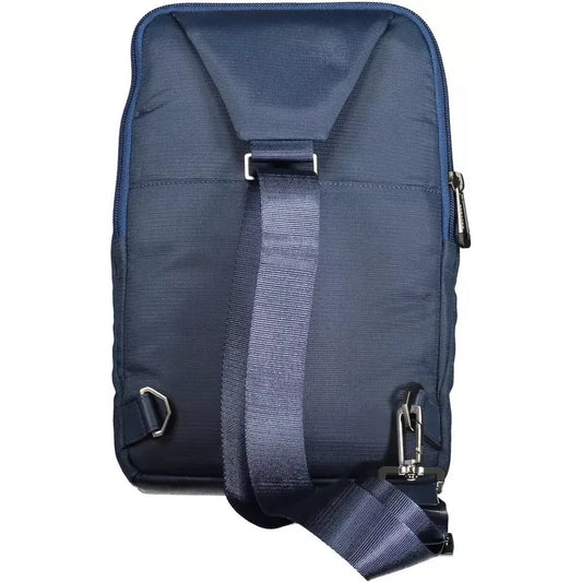 Piquadro Blue Recycled Men Shoulder Bag Piquadro