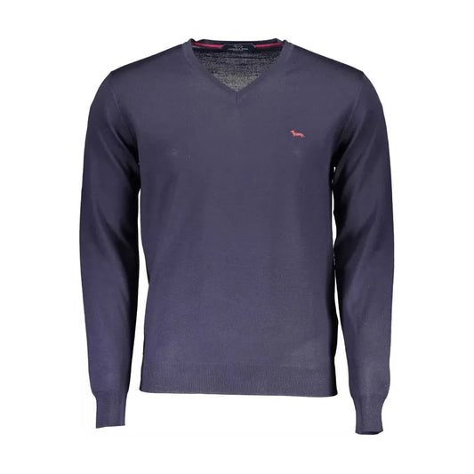 Harmont & Blaine Blue Wool Men Sweater Harmont & Blaine