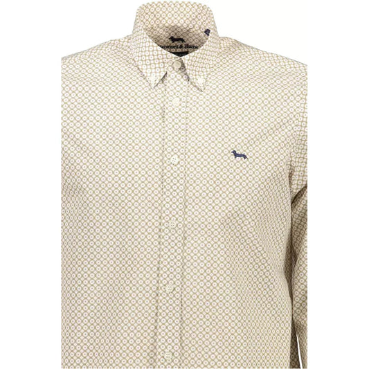 Harmont & Blaine White Cotton Men Shirt Harmont & Blaine