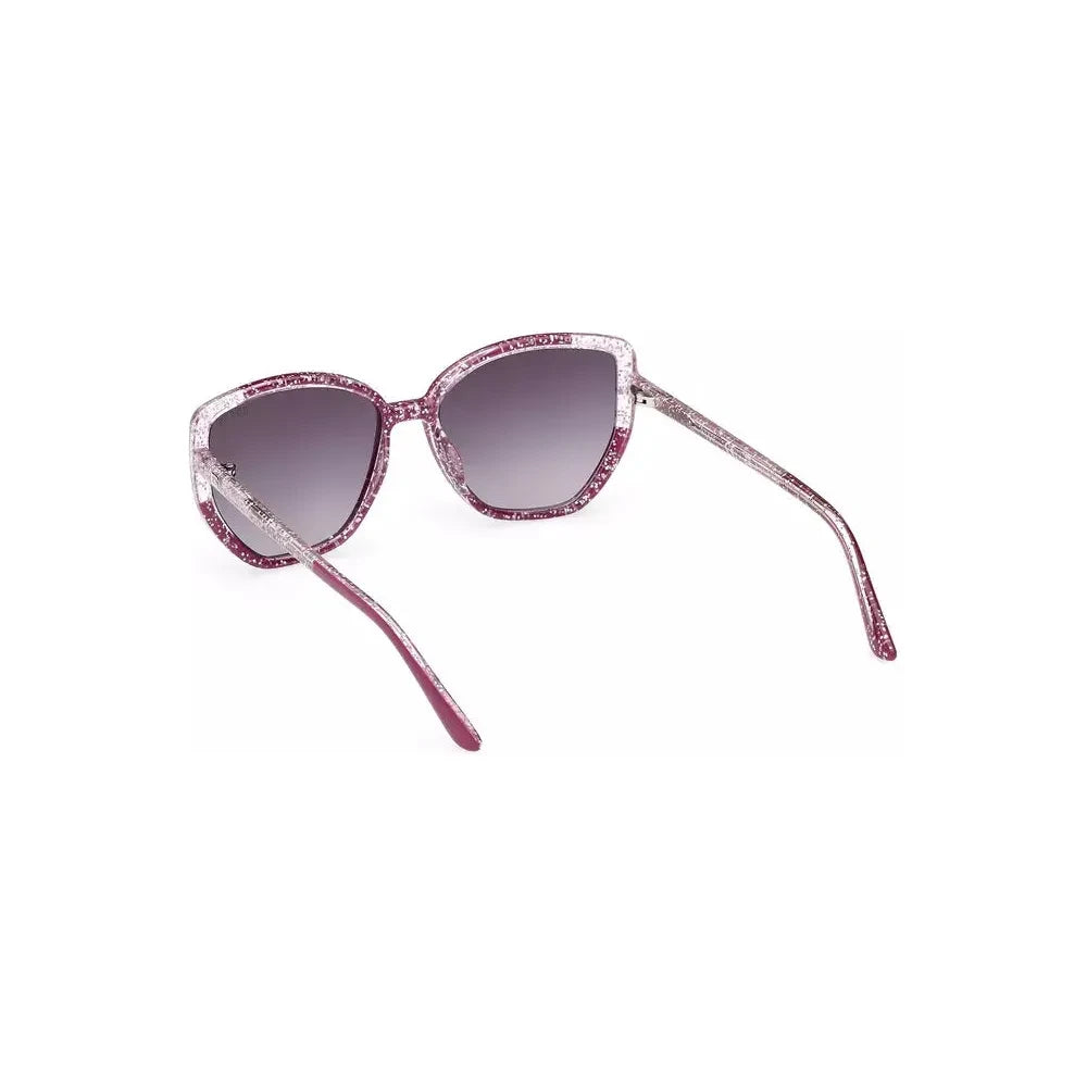 Guess Jeans Purple Injected Women Sunglass Guess Jeans