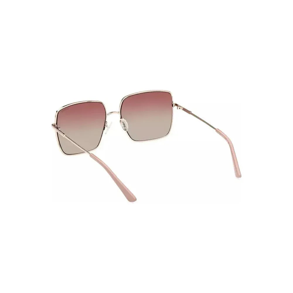 Guess Jeans Gold Metal Women Sunglass Guess Jeans