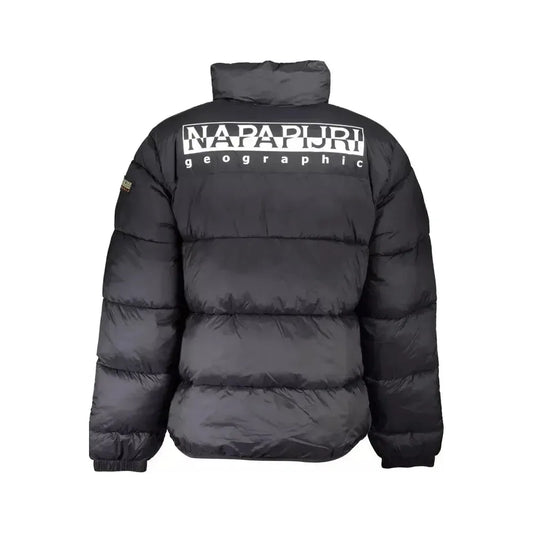 Napapijri Black Polyamide Men Jacket Napapijri