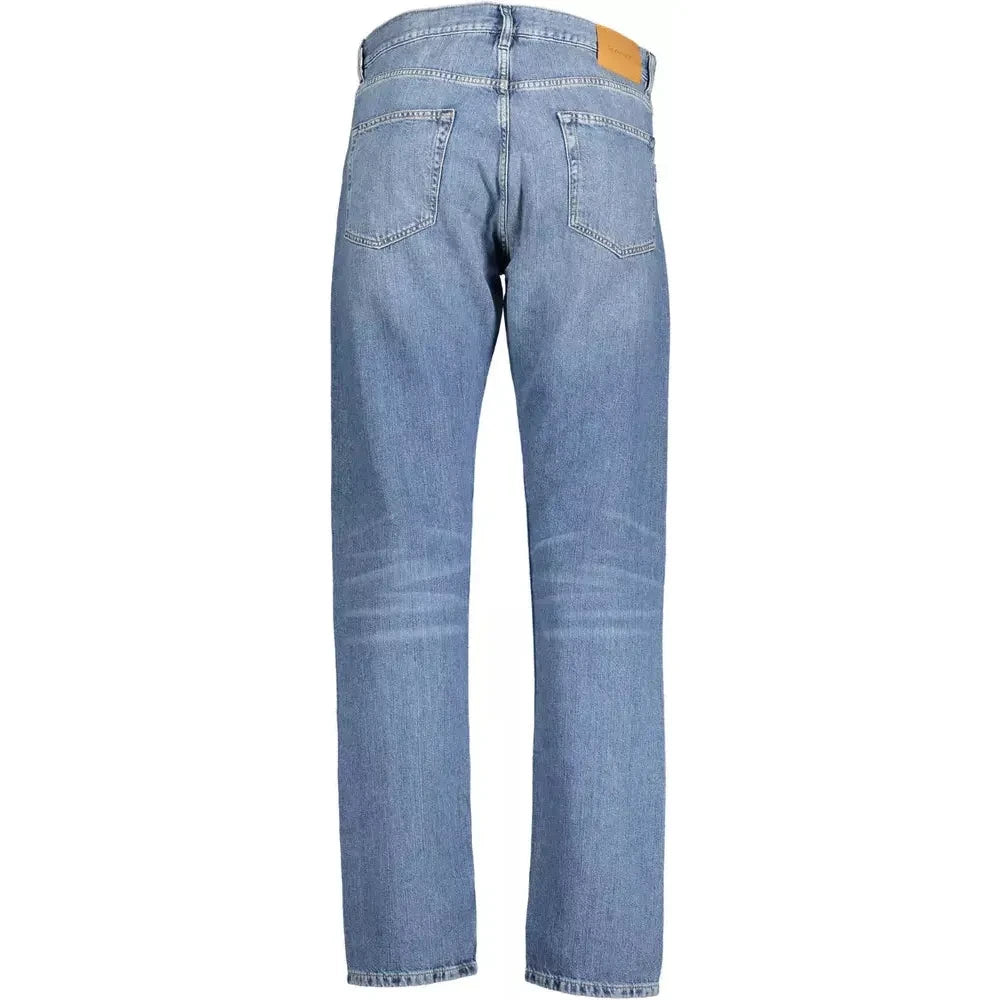 Gant Blue Cotton Mens Jeans Gant