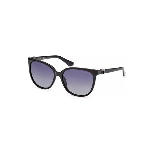 Guess Jeans Black Injected Unisex Sunglass Guess Jeans