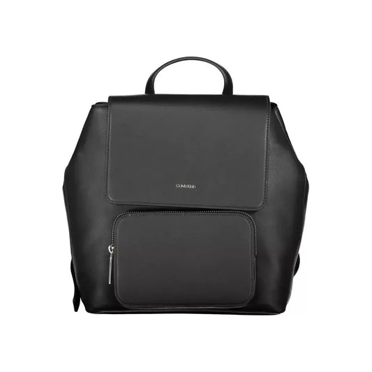 Calvin Klein Black Polyester Women Backpack Calvin Klein