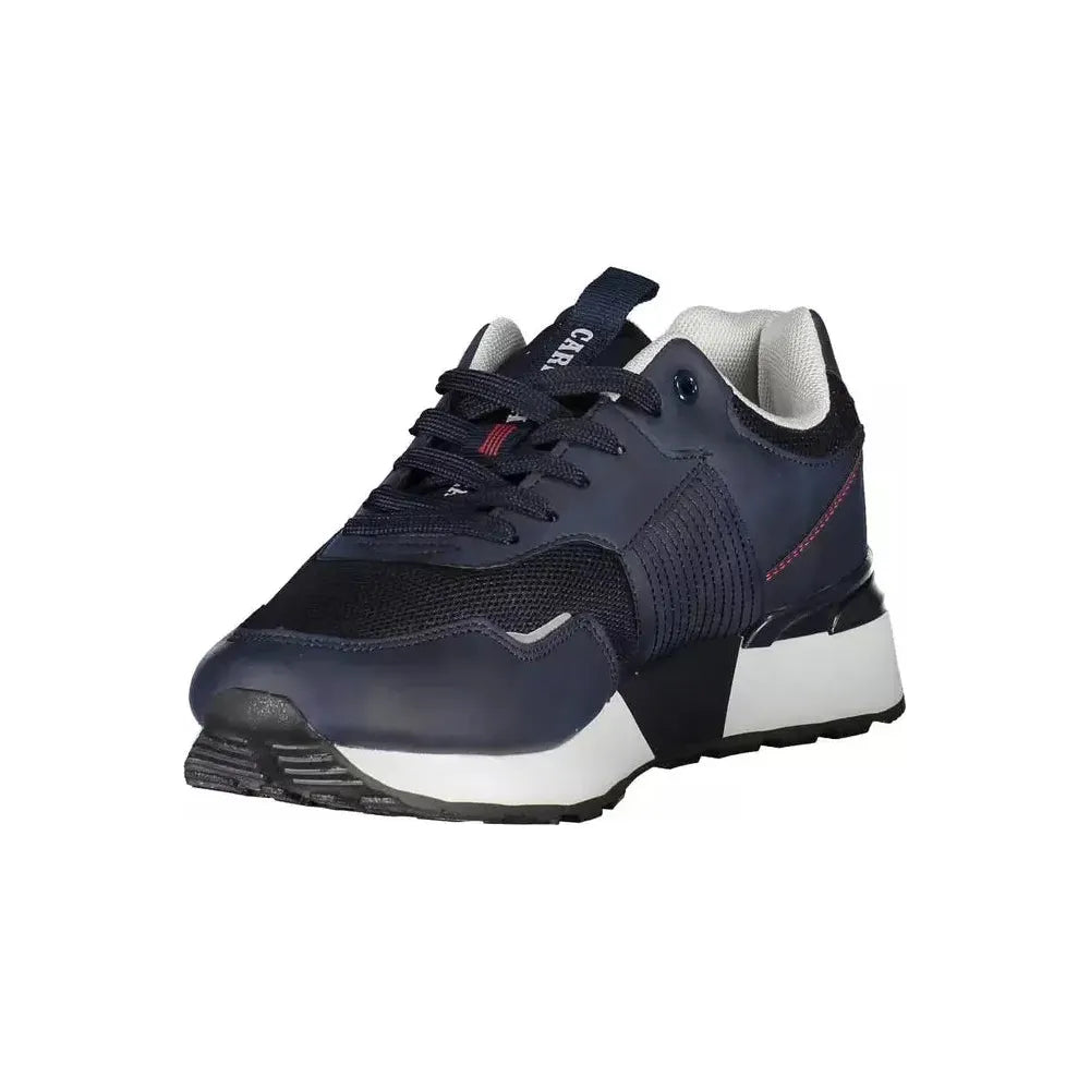 Carrera Blue Eco Leather Men Sneaker Carrera