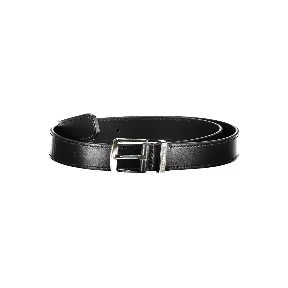 Calvin Klein Black Leather Women Belt Calvin Klein