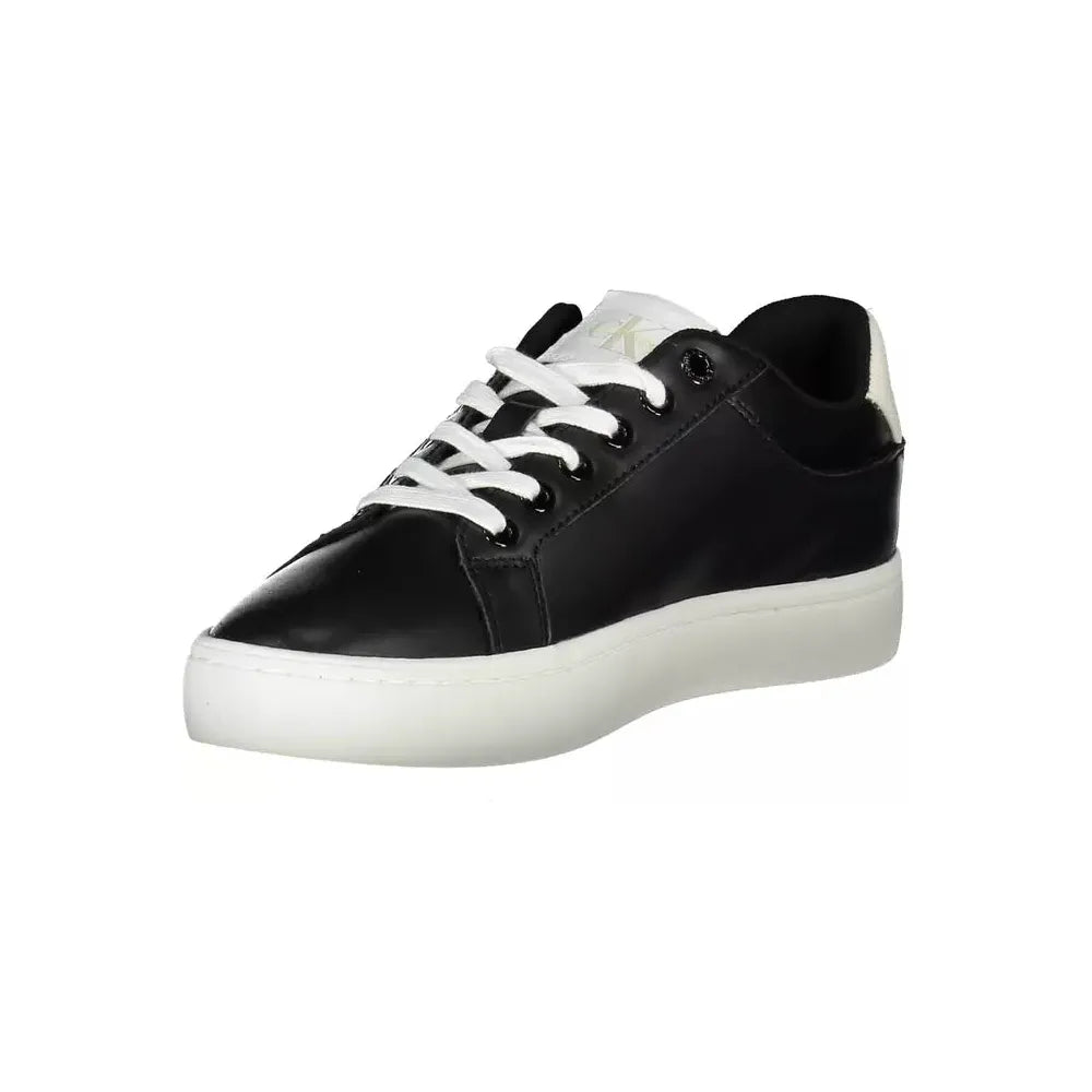 Calvin Klein Black Polyester Women Sneaker Calvin Klein