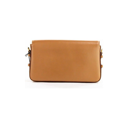 Burberry Grace Small Nutmeg Smooth Leather Flap Crossbody Clutch Handbag Purse Burberry