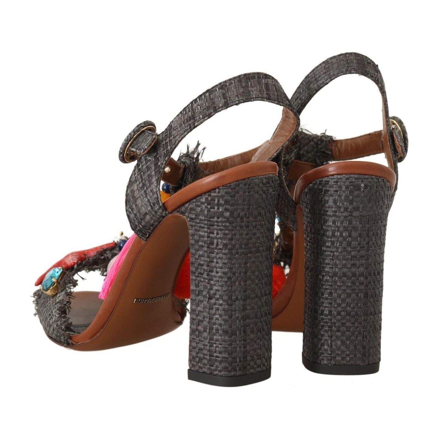 Dolce & Gabbana Elegant Marina T-Strap Heels Sandals Dolce & Gabbana