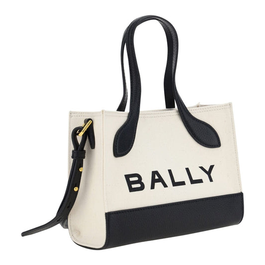 Bally Chic Contrast Mini Leather Handbag Bally