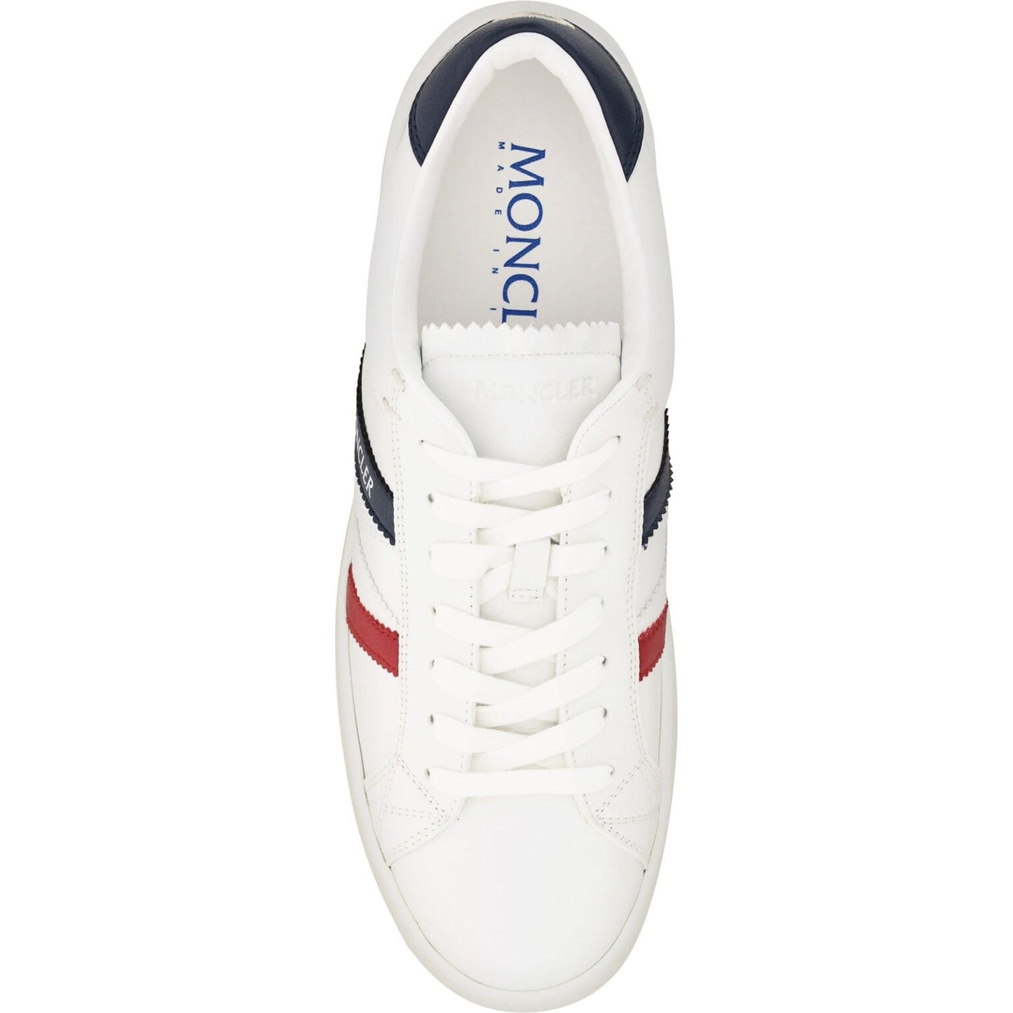 Moncler Elegant White Monaco M Men's Sneakers Moncler