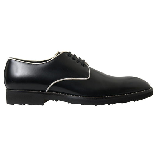 Elegant Black and White Formal Men's Shoes