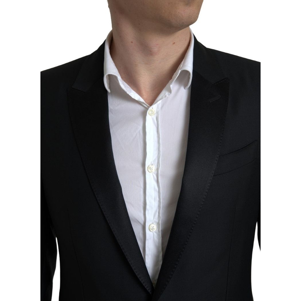 Dolce & Gabbana Exquisite Slim Fit Wool-Blend Blazer Dolce & Gabbana