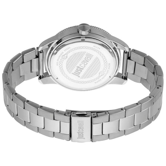 Just Cavalli Silver Men Watch Just Cavalli