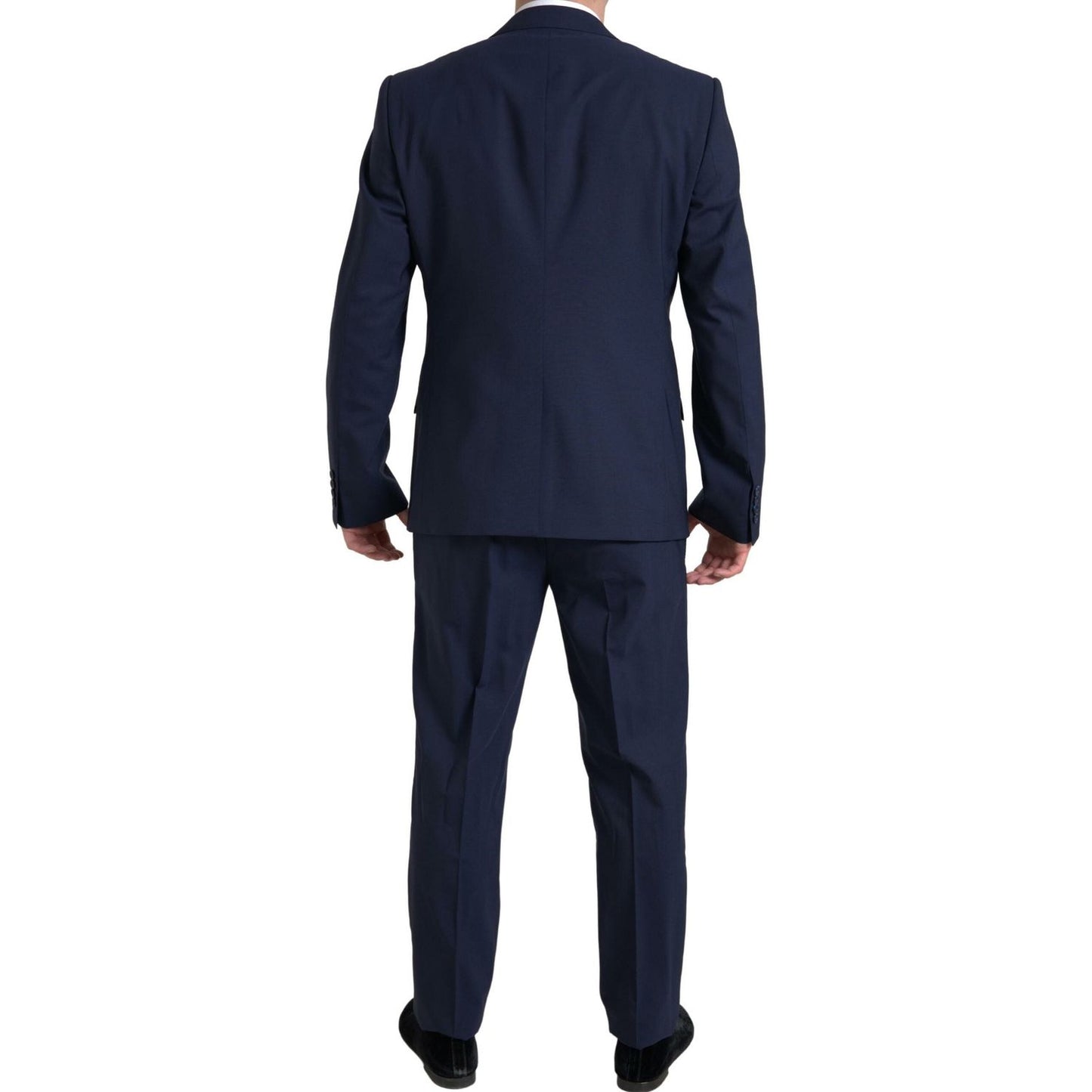 Dolce & Gabbana Elegant Blue Martini Slim Fit Two-Piece Suit Dolce & Gabbana