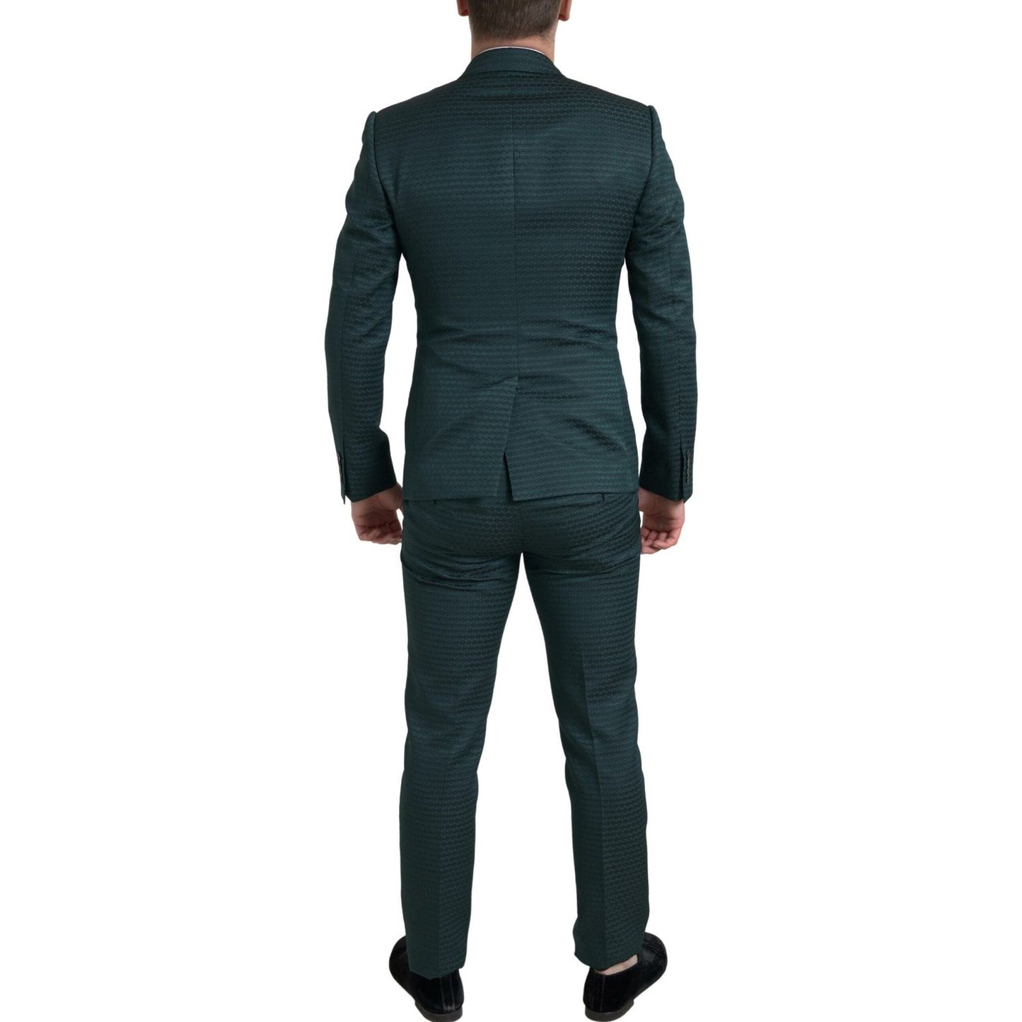 Dolce & Gabbana Emerald Elegance Slim Fit 3-Piece Suit Dolce & Gabbana