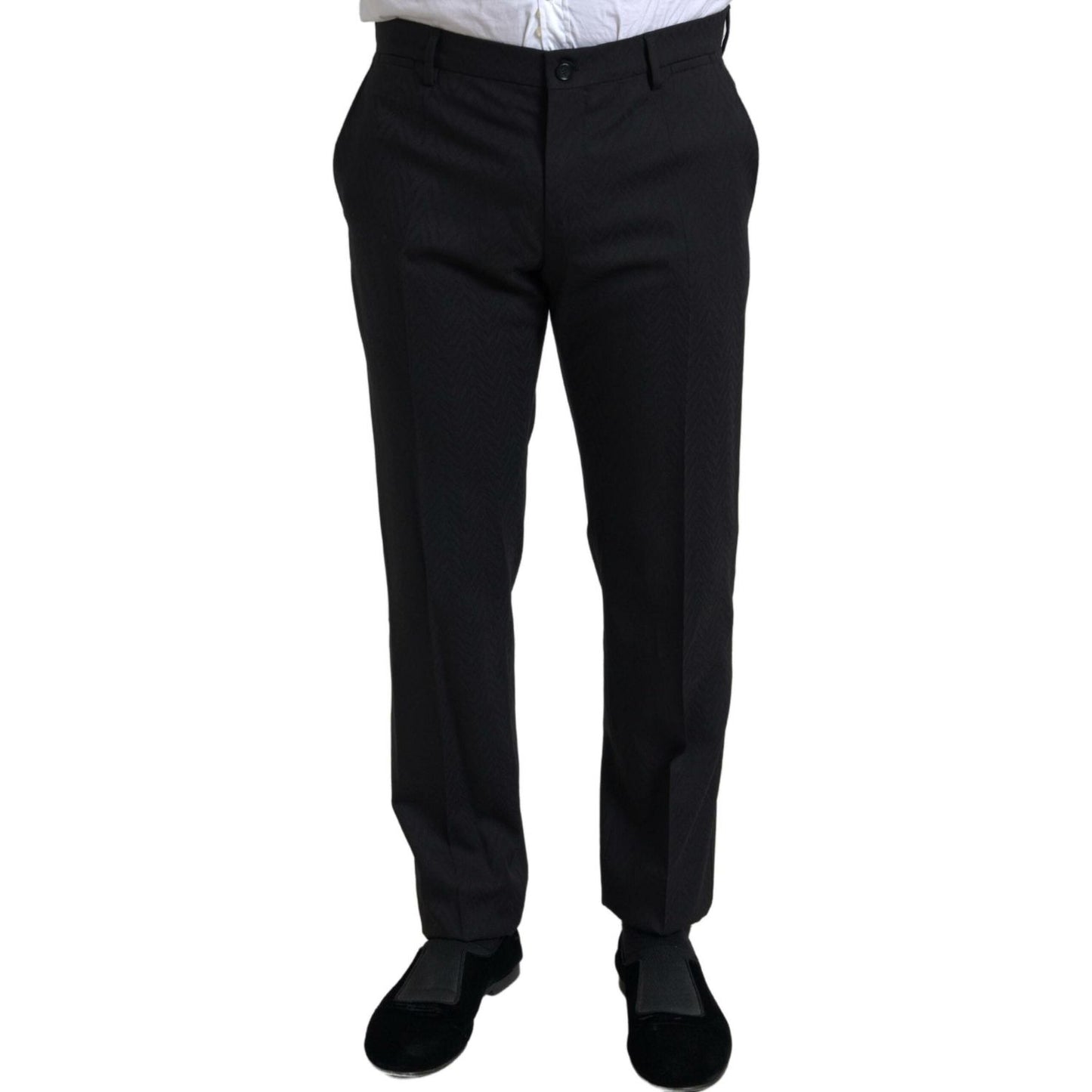 Dolce & Gabbana Exclusive Martini Black Slim Fit Suit Dolce & Gabbana