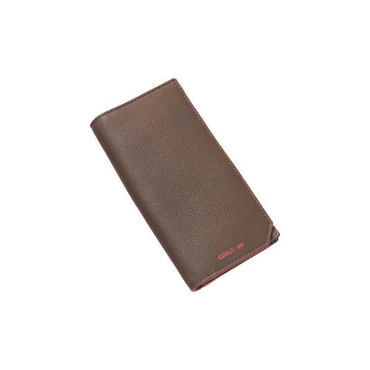 Cerruti 1881 Brown Calf Leather Men Wallet Cerruti 1881