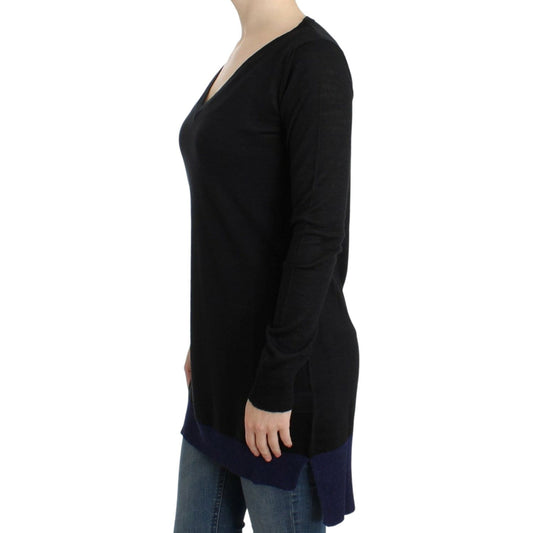 Costume National Elegant V-Neck Lightweight Sweater Costume National