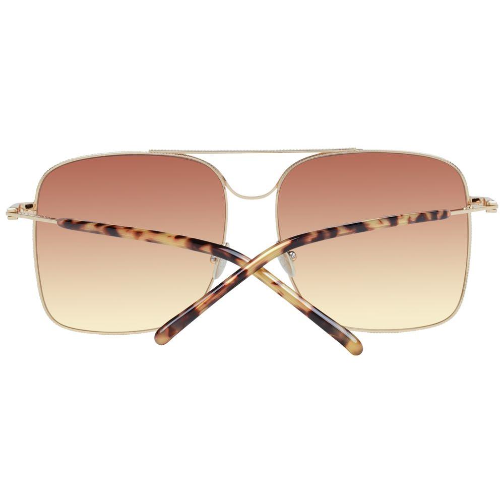 Scotch & Soda Gold Women Sunglasses Scotch & Soda