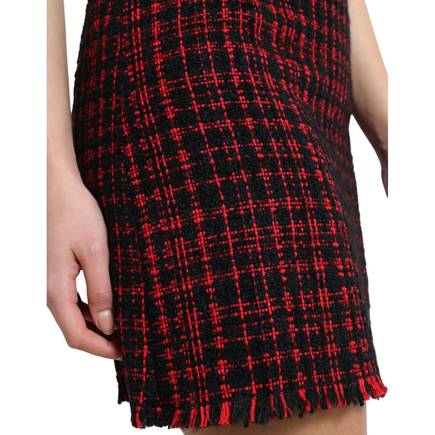 Dolce & Gabbana Tantalizing Tartan High-Waist Mini Skirt Dolce & Gabbana