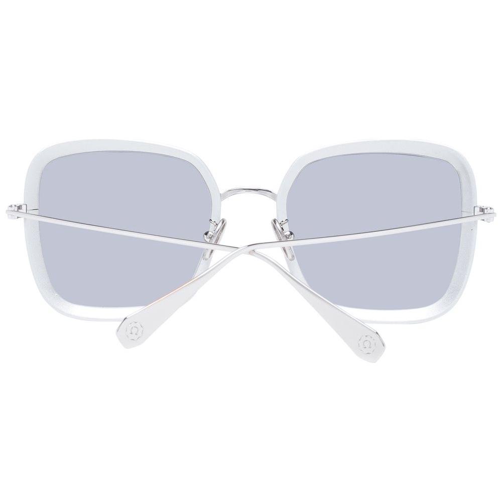 Omega Silver Women Sunglasses Omega