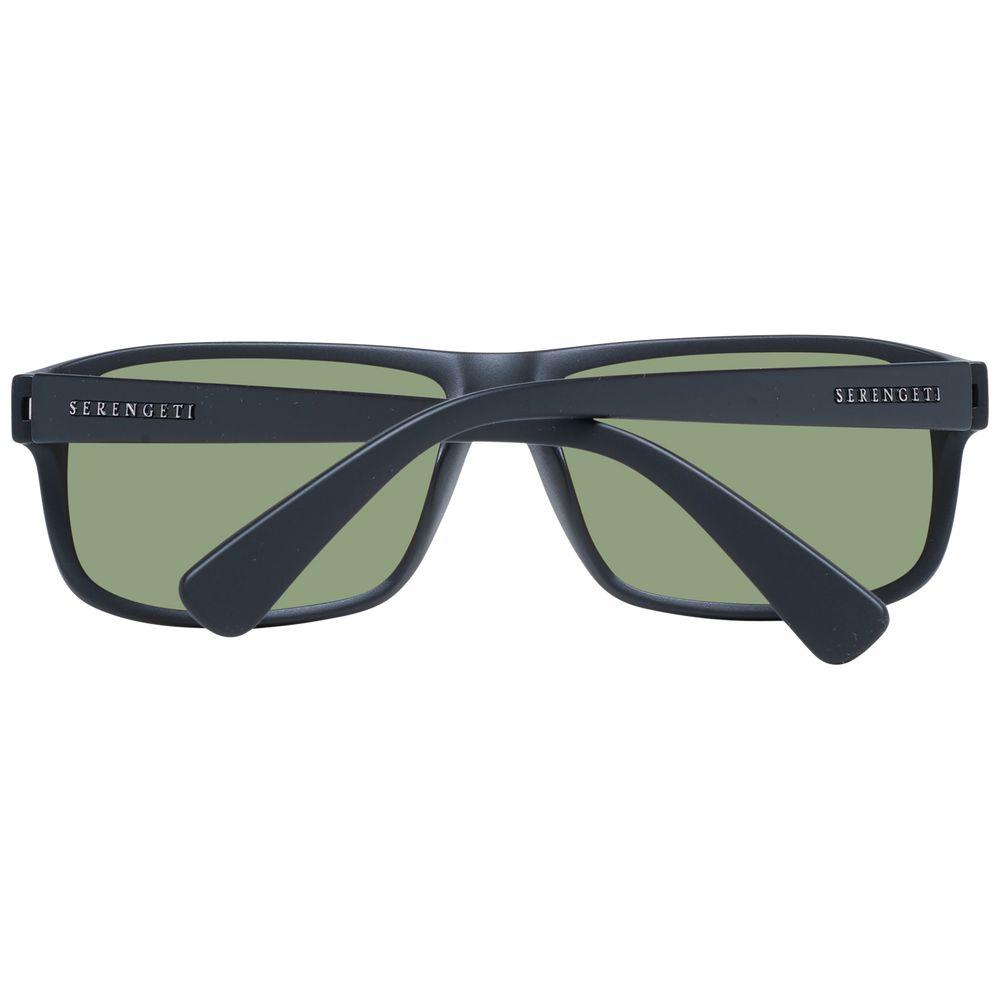 Serengeti Black Unisex Sunglasses