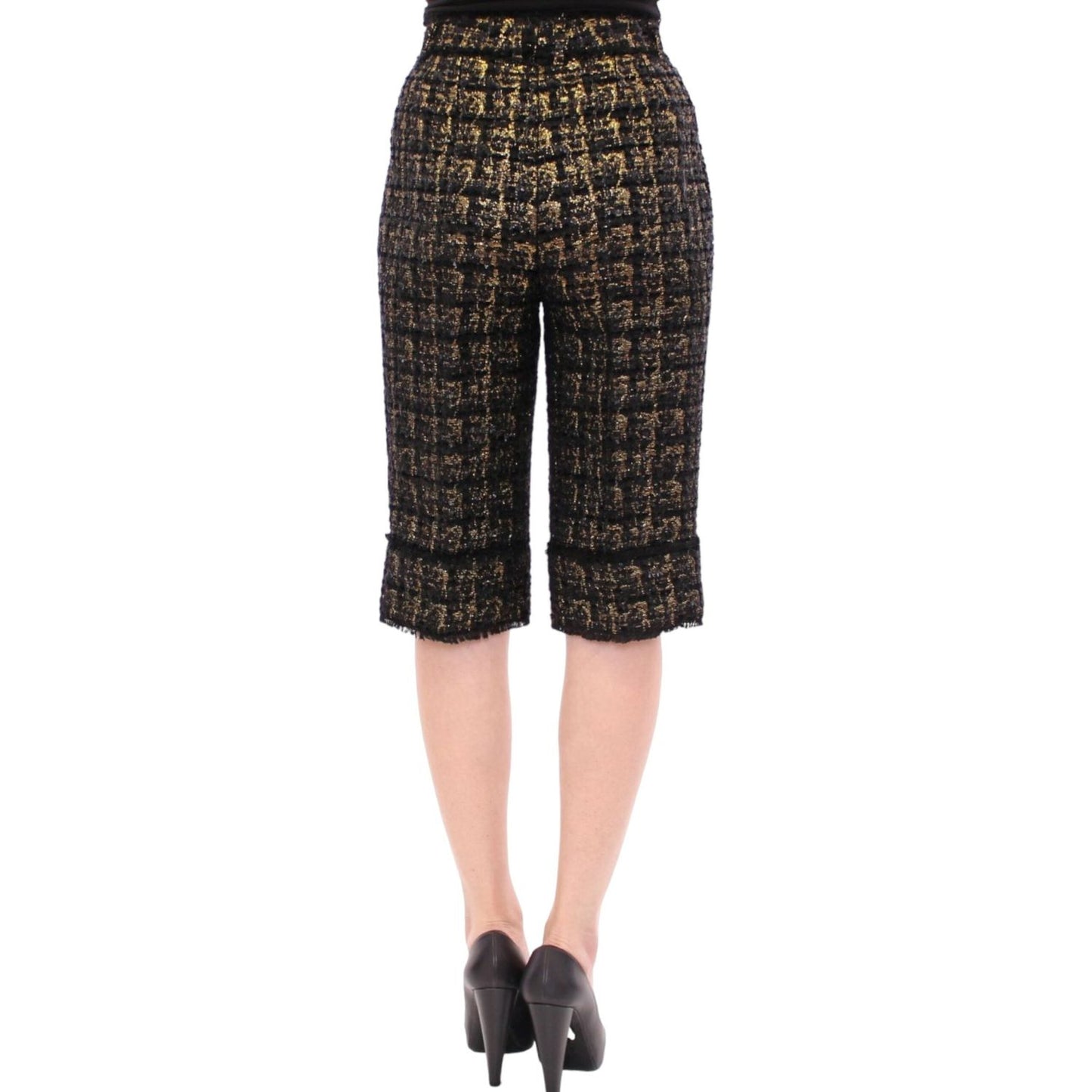 Dolce & Gabbana Elegant Designer Woven Shorts Dolce & Gabbana