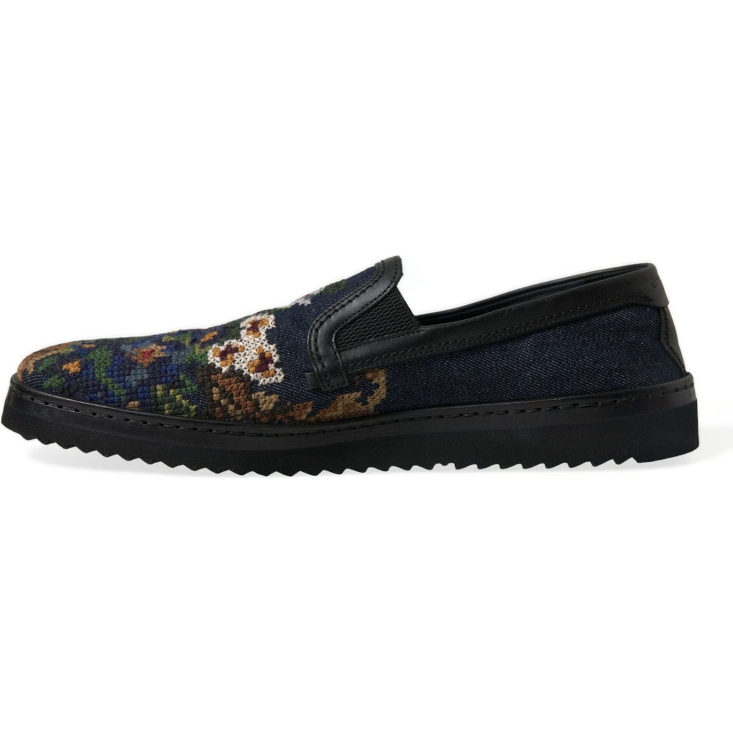 Dolce & Gabbana Elegant Multicolor Floral Loafers Dolce & Gabbana