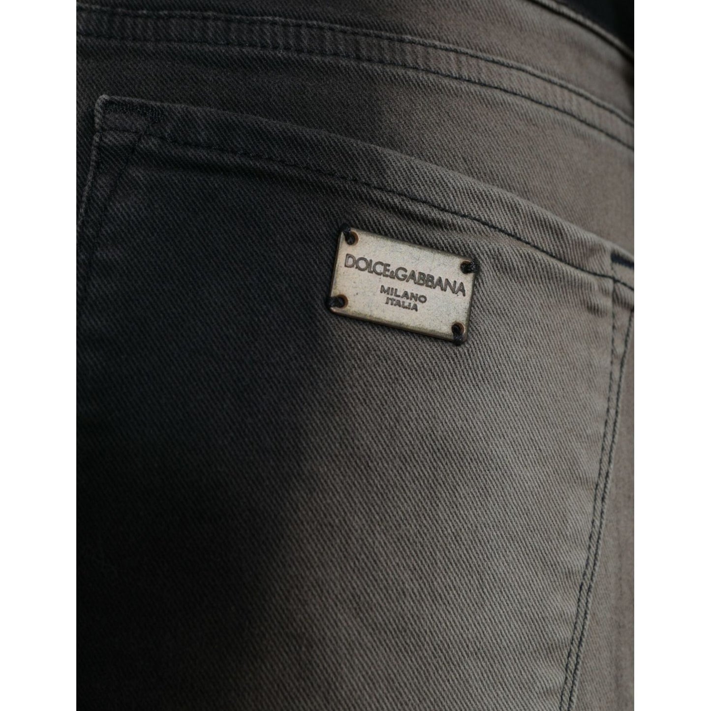 Dolce & Gabbana Elegant Mid-Waist Stretch Jeans Dolce & Gabbana