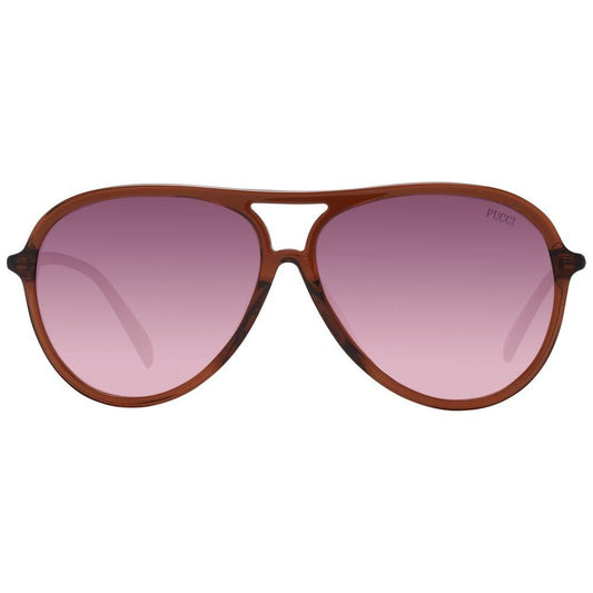 Emilio Pucci Brown Women Sunglasses Emilio Pucci