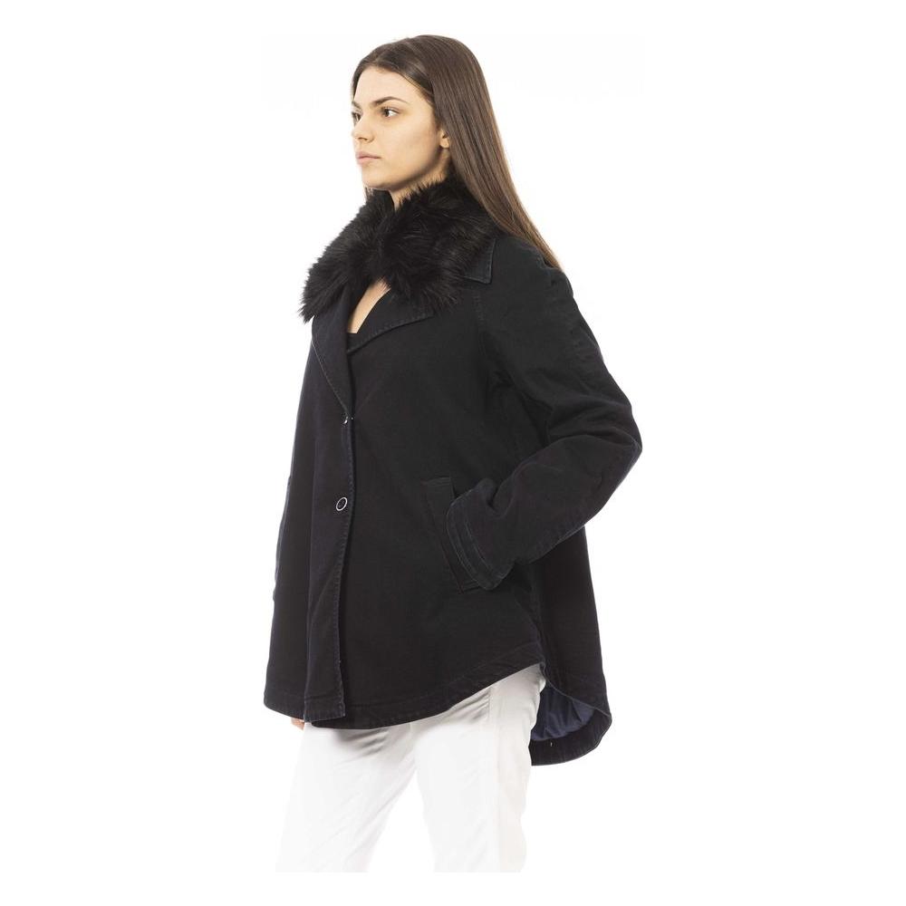 Jacob Cohen Black Cotton Women Jacket Jacob Cohen