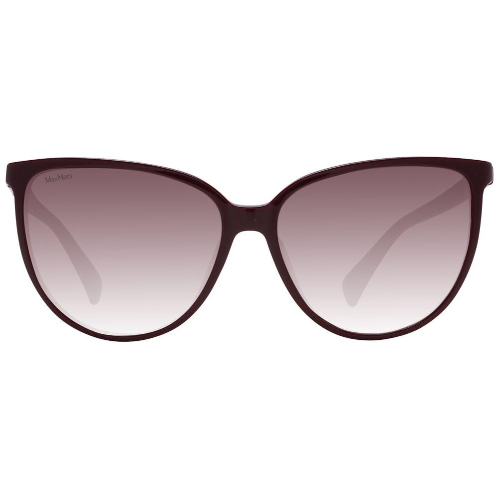 Max Mara Burgundy Women Sunglasses Max Mara