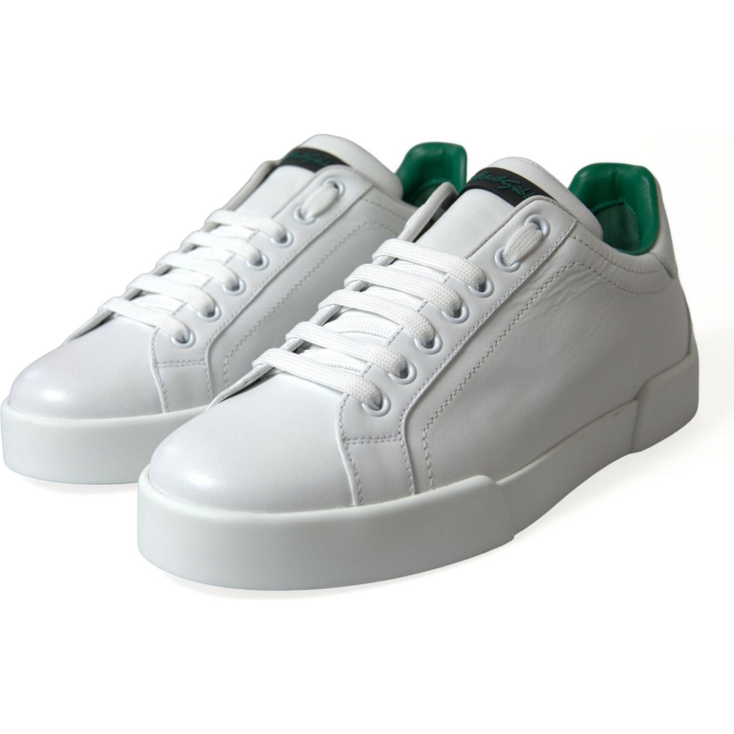 Dolce & Gabbana Elegant Portofino Calfskin Sneakers Dolce & Gabbana