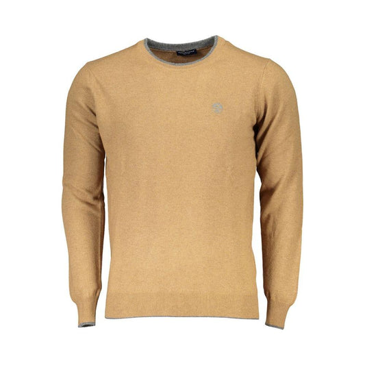 North Sails Brown Polyamide Men Sweater North Sails