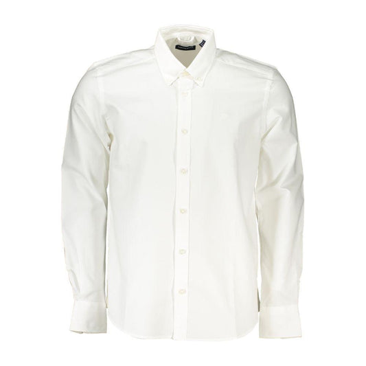 North Sails White Cotton Men Shirt North Sails