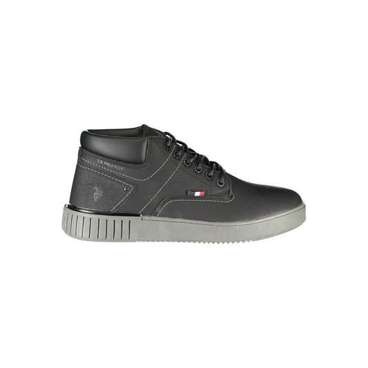 U.S. POLO ASSN. Black Polyester Men Sneaker U.S. POLO ASSN.