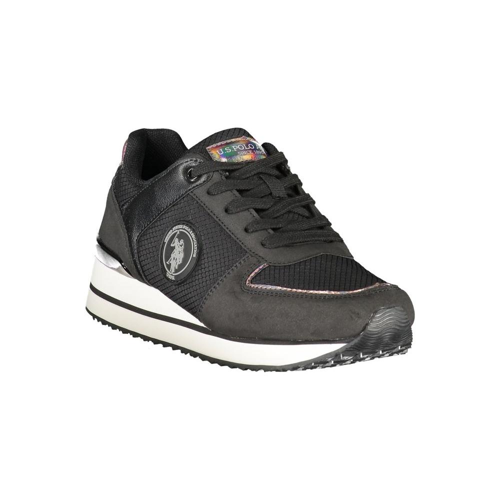 U.S. POLO ASSN. Black Polyester Women Sneaker U.S. POLO ASSN.