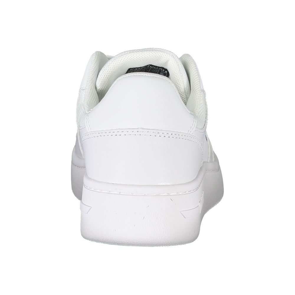 Tommy Hilfiger White Leather Women Sneaker