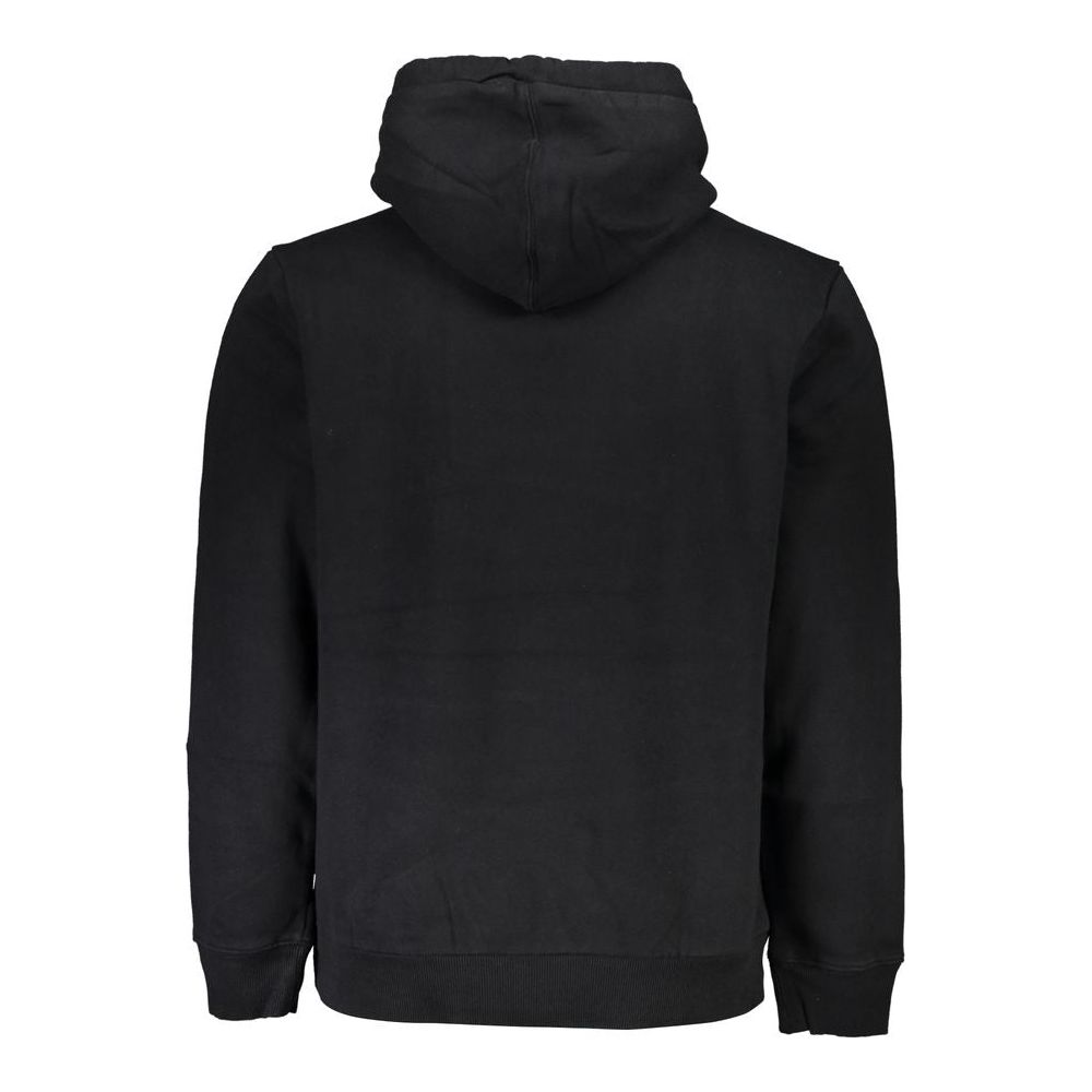 Napapijri Black Cotton Men Sweater Napapijri