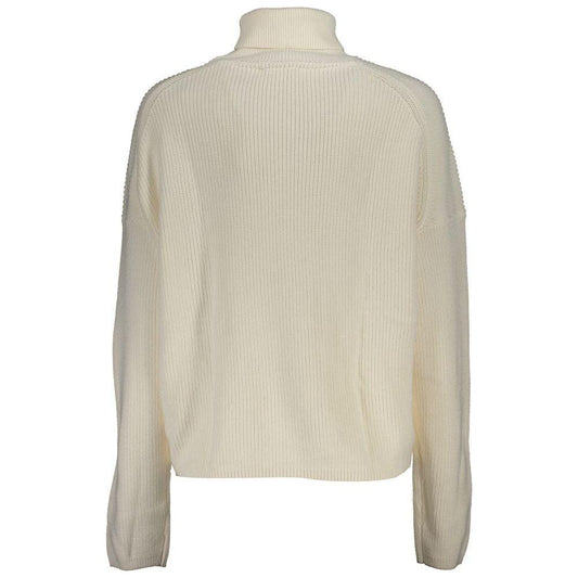 Tommy Hilfiger White Cotton Women Sweater Tommy Hilfiger