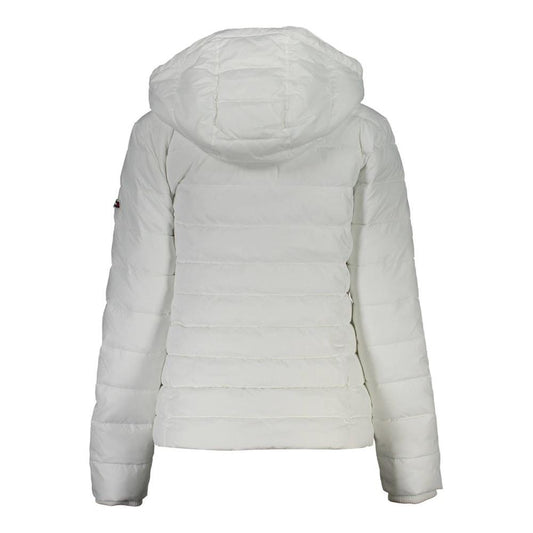 Tommy Hilfiger White Polyester Women Jacket Tommy Hilfiger