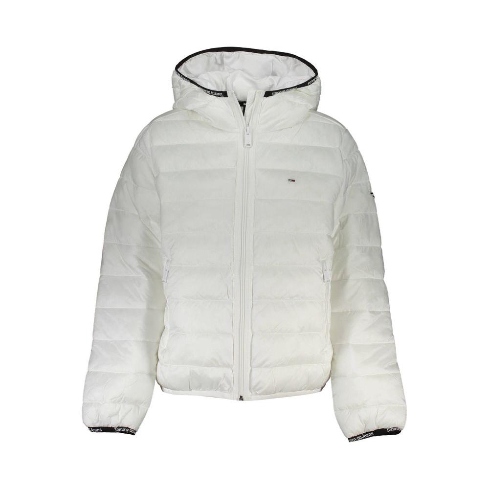 Tommy Hilfiger White Polyester Women Jacket Tommy Hilfiger