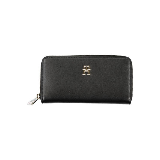 Tommy Hilfiger Sleek Polyester Blend Zip Wallet Tommy Hilfiger