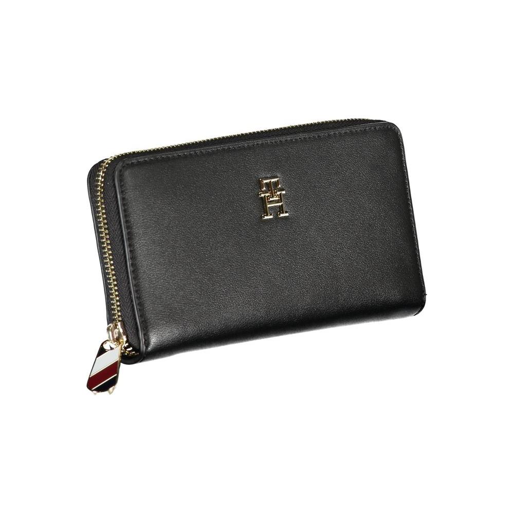 Tommy Hilfiger Sleek Polyester Blend Zip Wallet Tommy Hilfiger